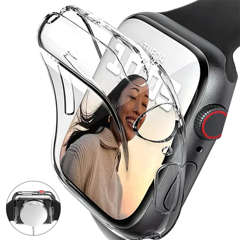 Smartwatch Case - Apple Watch 용 소프트 TPU 화면