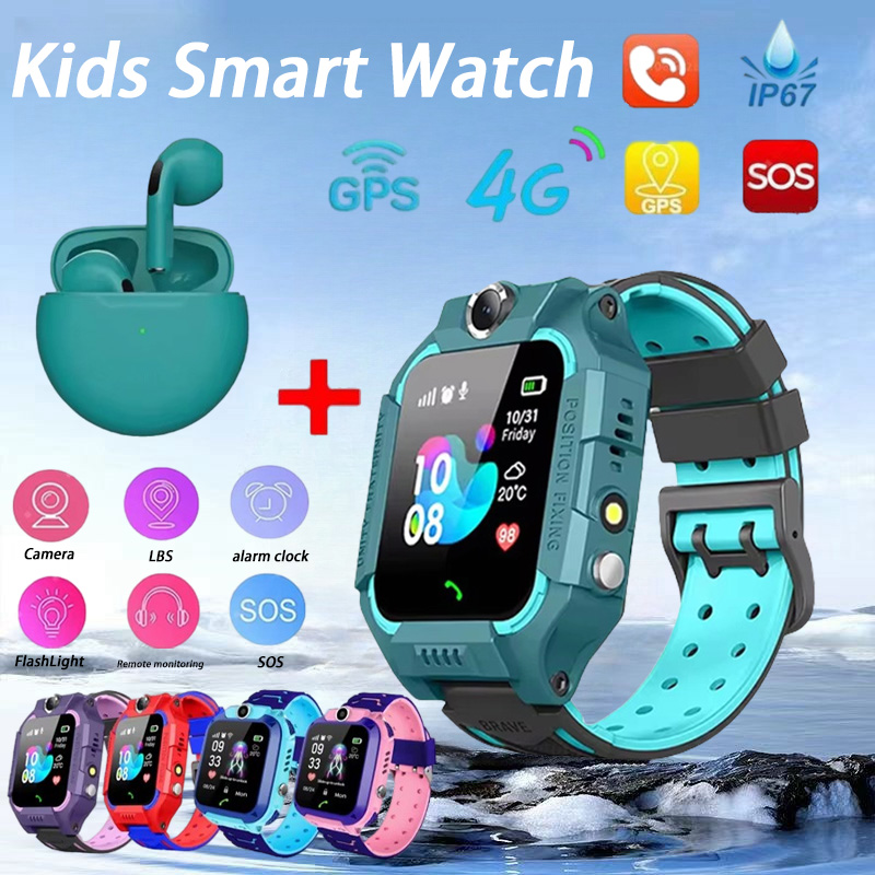 Smartwatch Id - 어린이용 스마트 워치 SOS 휴대폰 시계,