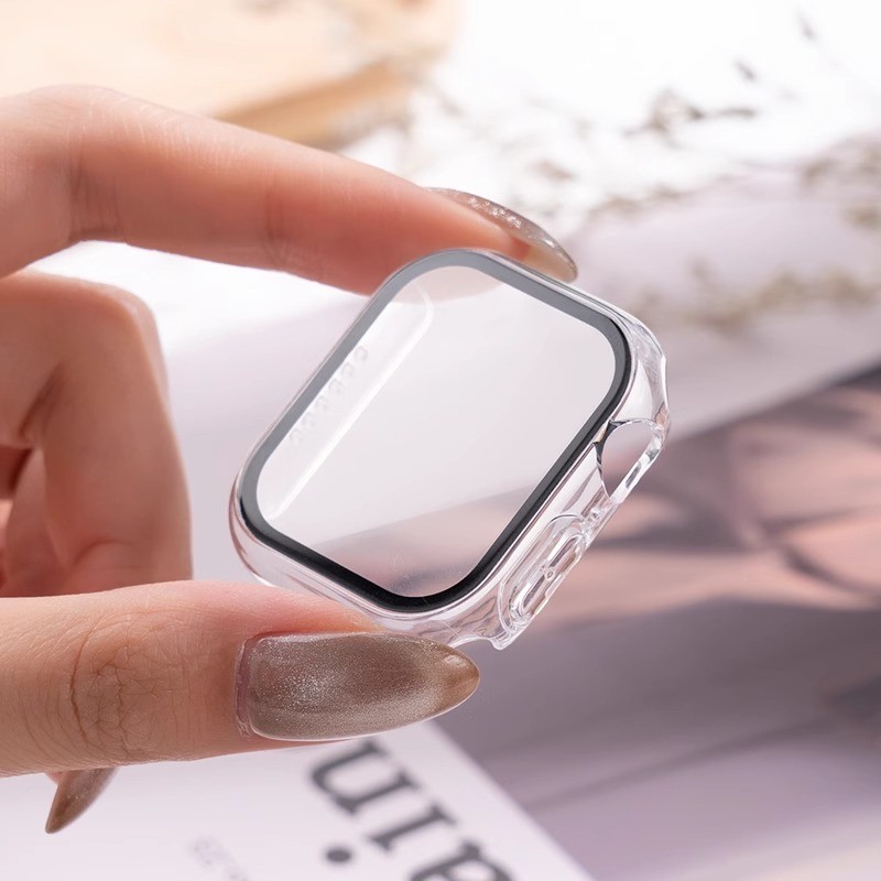 Smartwatch Icon - 3 팩 유리 + 커버 Apple