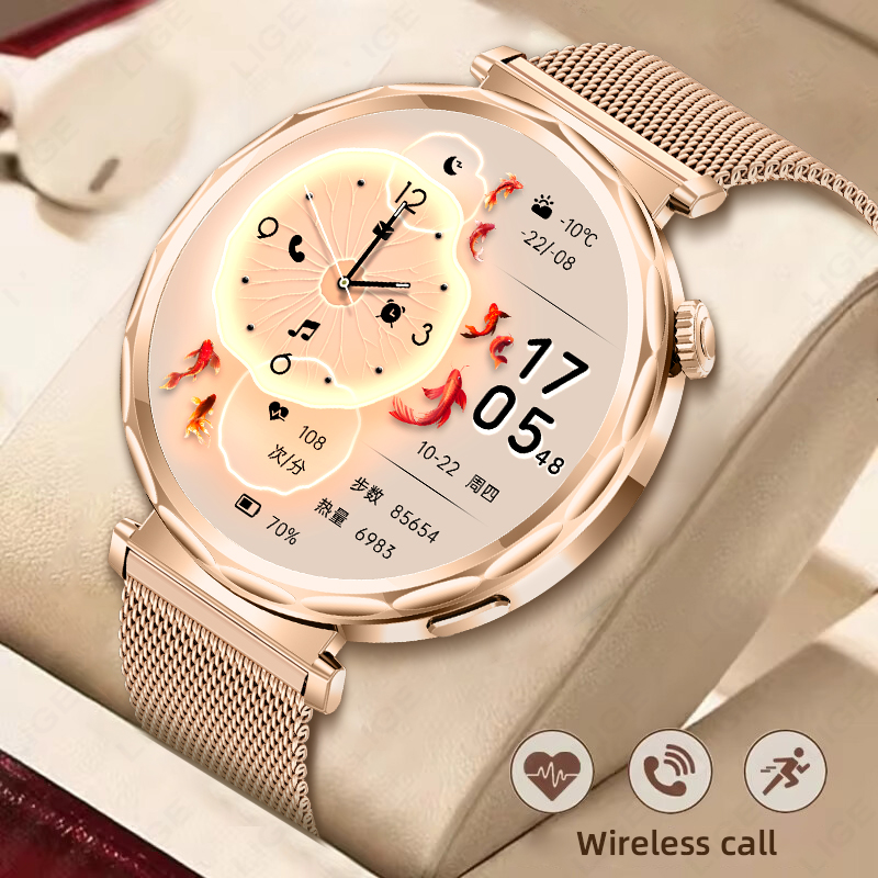 LIGE 스마트 워치 여성 Xiaomi 스포츠 피트니스 - Smartwatch Custom 리뷰 및 가격