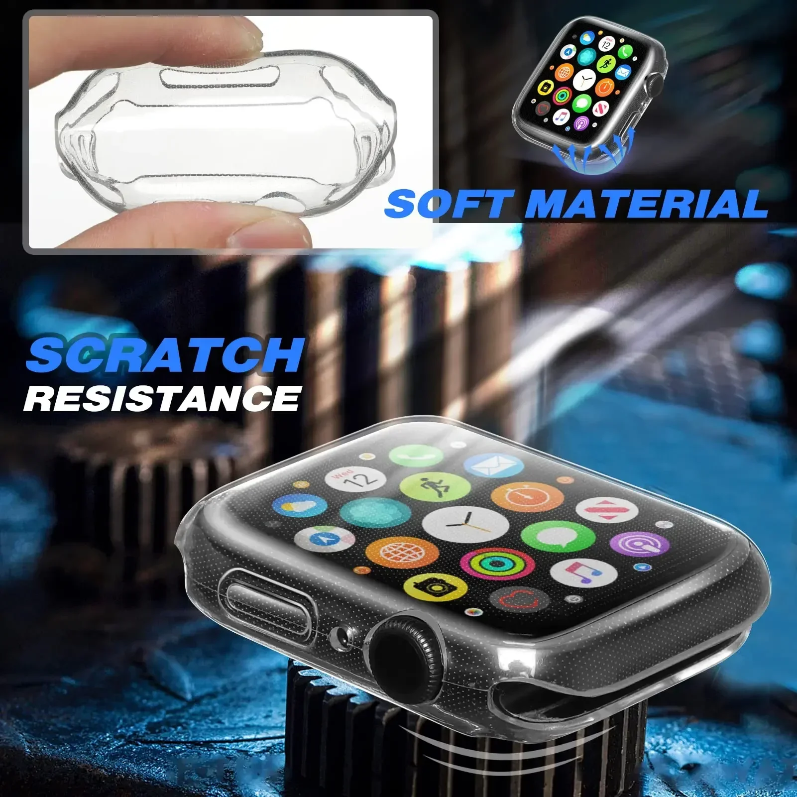 Apple Watch 케이스 용 커버 44mm 40mm - Smartwatch Icon 리뷰 및 가격