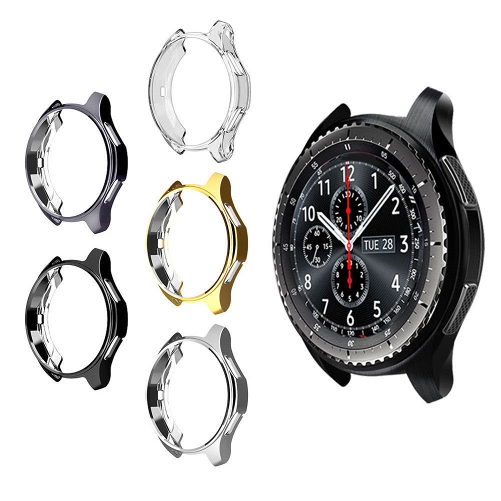Gear S3용 시계 케이스 커버 그레이 충격 방지 스 - Smartwatch Case 리뷰 및 가격