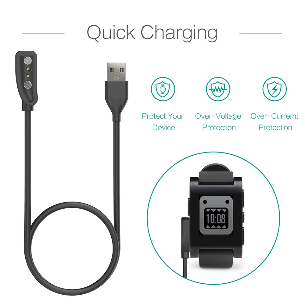 페블 클래식용 충전기, USB 충전 케이블, 스마트워치 - Pebble Smartwatch Accessories 리뷰 및 가격