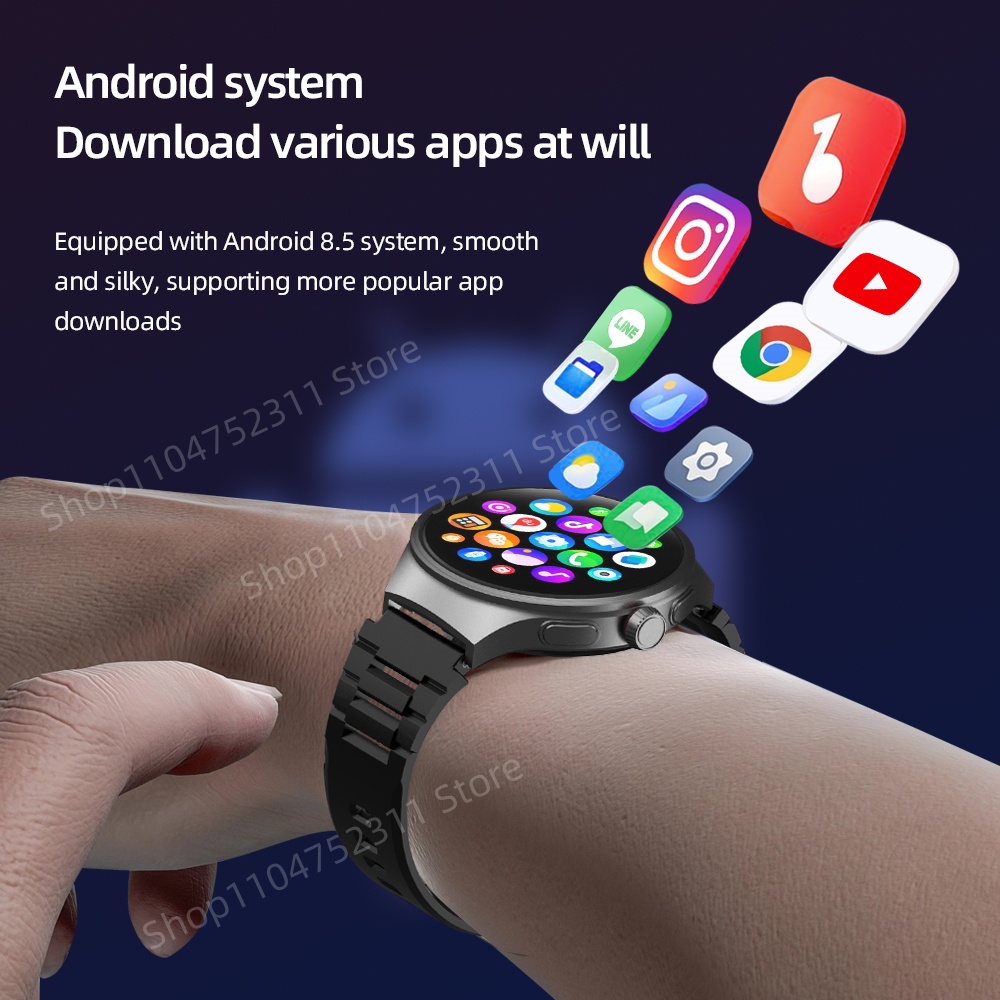 512G VP50 스마트워치 회전식 카메라 GPS WI - Smartwatch Id 리뷰 및 가격