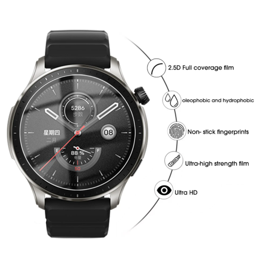 스마트 시계 화면 보호기 용 강화 유리 33MM 34M - Motorola Smartwatch Accessories 리뷰 및 가격