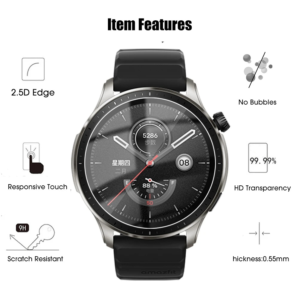 스마트 시계 화면 보호기 용 강화 유리 33MM 34M - Motorola Smartwatch Accessories 리뷰 및 가격