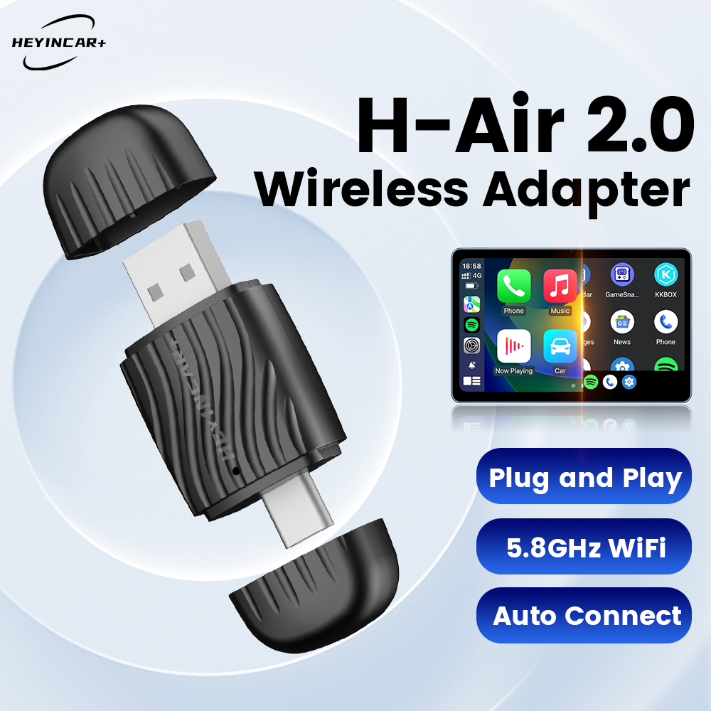 HEYINCAR 2 in 1 인터페이스 무선 CarPl - Smartwatch Universal 리뷰 및 가격