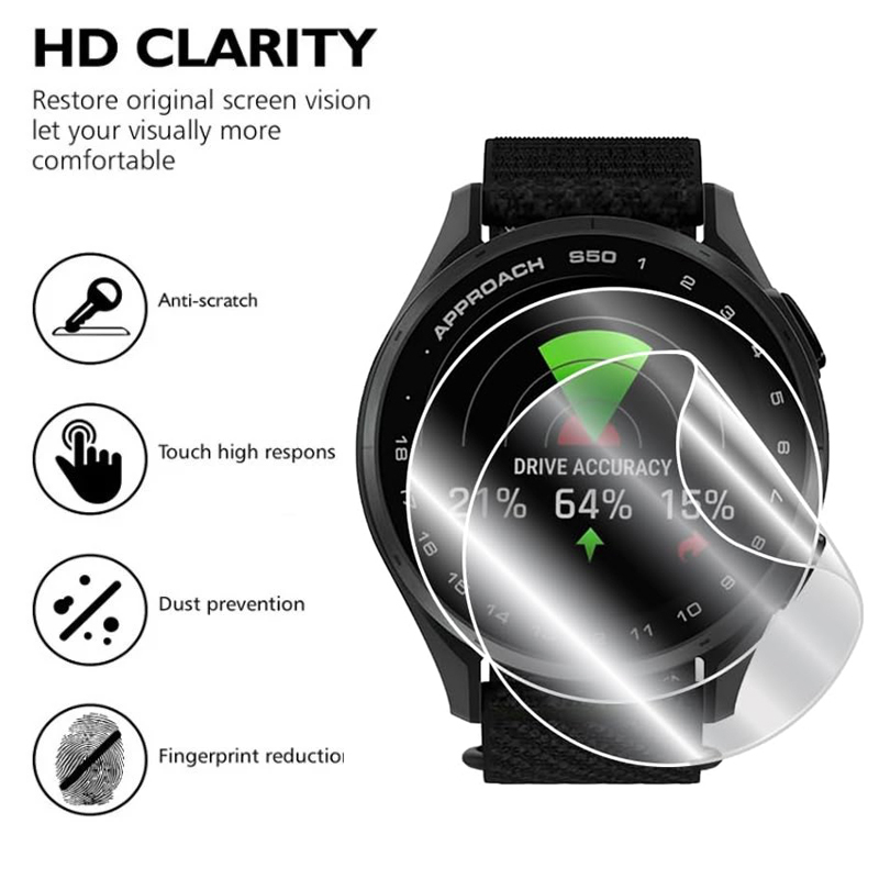 Garmin Approach S50 시계 커버 보호 필 - Watch Face Protector 리뷰 및 가격