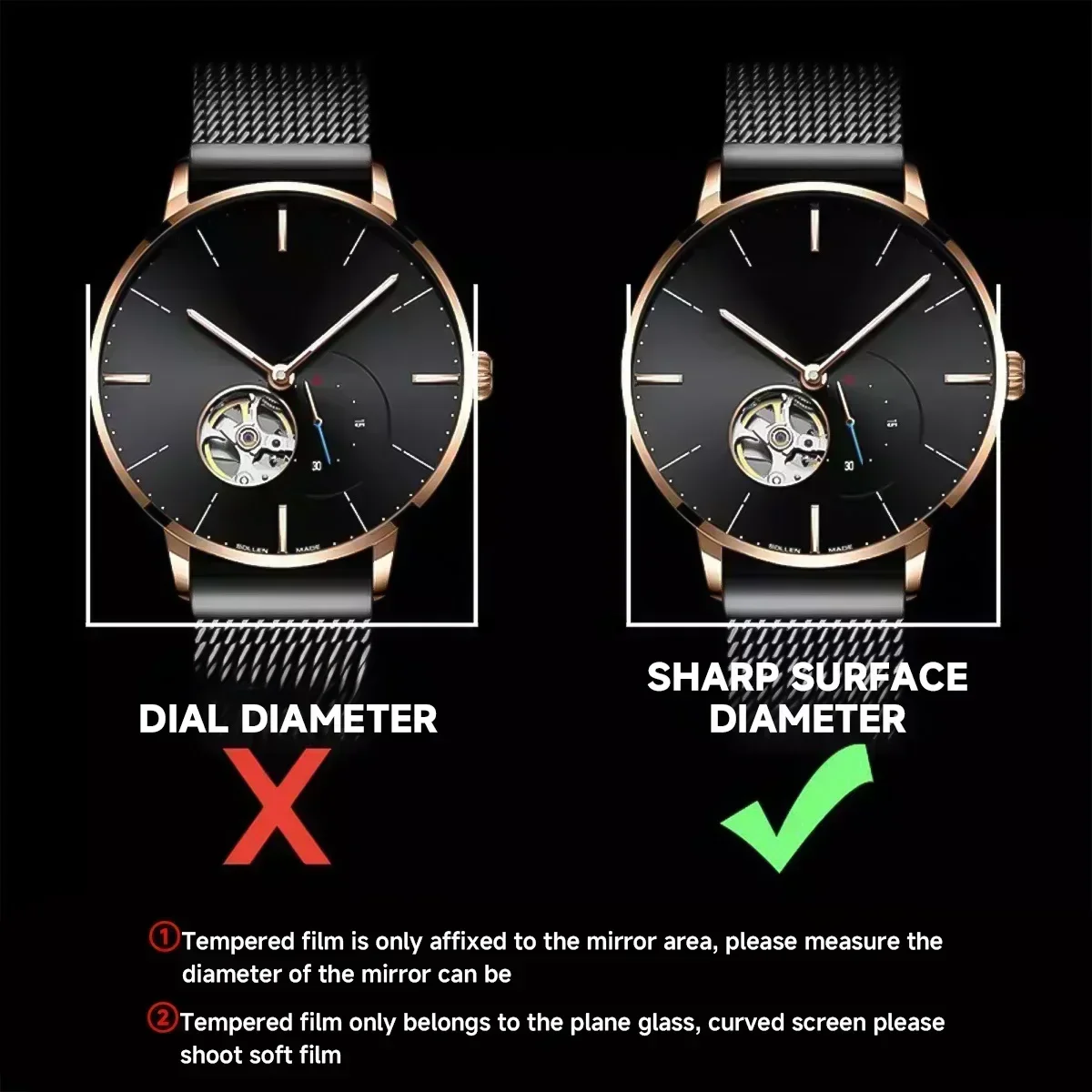 범용 강화 유리 스마트워치 스크린 보호대 보호 필름,  - Motorola Smartwatch Accessories 리뷰 및 가격