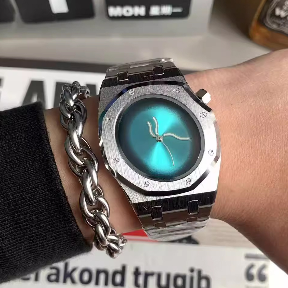 새로운 Y2K 스타일 남성용 시계, 트위스트 팔각형 디 - Smartwatch Instagram 리뷰 및 가격