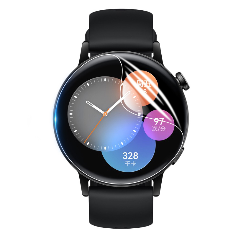 라운드 TPU 소프트 클리어 필름 시계 화면 보호기,  - Motorola Smartwatch Accessories 리뷰 및 가격