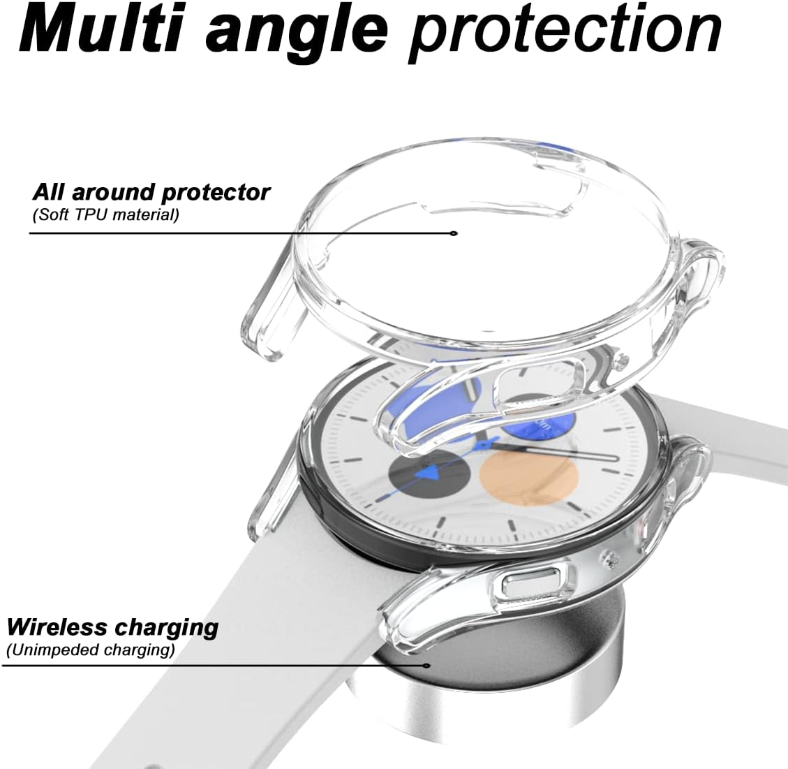 삼성 갤럭시 시계 6/5/4 용 TPU 보호 케이스 T - Accessories For Galaxy Watch 5 리뷰 및 가격