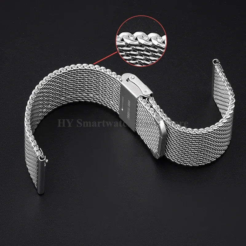 밀라노 메쉬 스틸 스트랩 0.6mm 1.0mm 스테인레 - Stainless Mesh Band 리뷰 및 가격